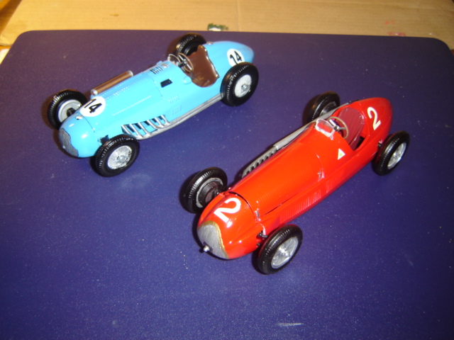 Alfa Romeo 158 «Alfetta» (1949) e Talbot Lago (1950) - Smer