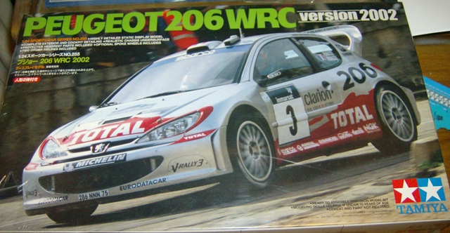 Um Peugeot 206 WRC Version 2002