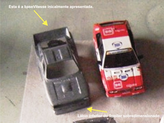 Base Vitesse inicalmente apresentada.