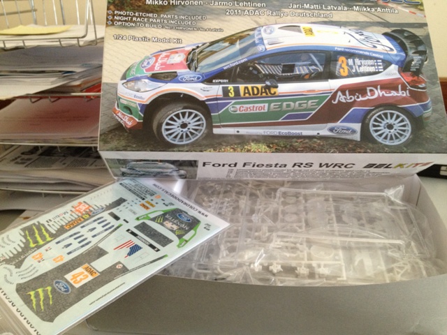 Fiesta WRC + Decalques #43 K. BLOCK - DEUTSCHLAND RALLY 2011