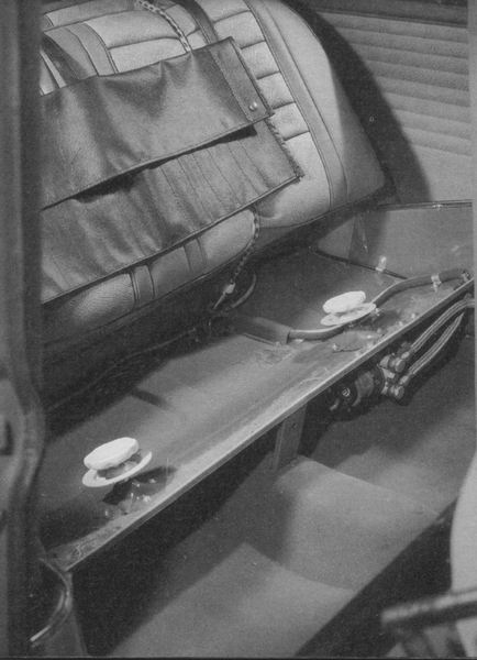 Interior carro de rali