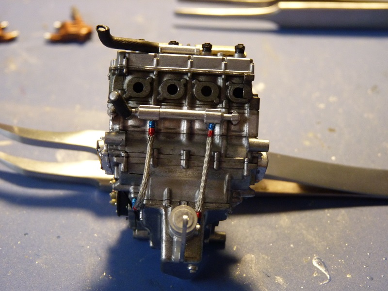 Detalhe do motor