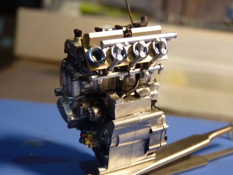 Detalhe do motor