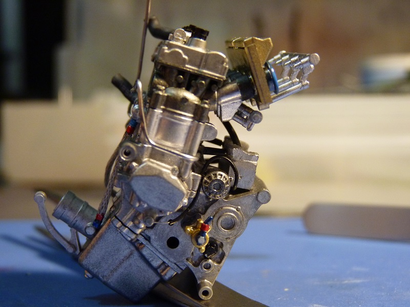 Detalhe do motor