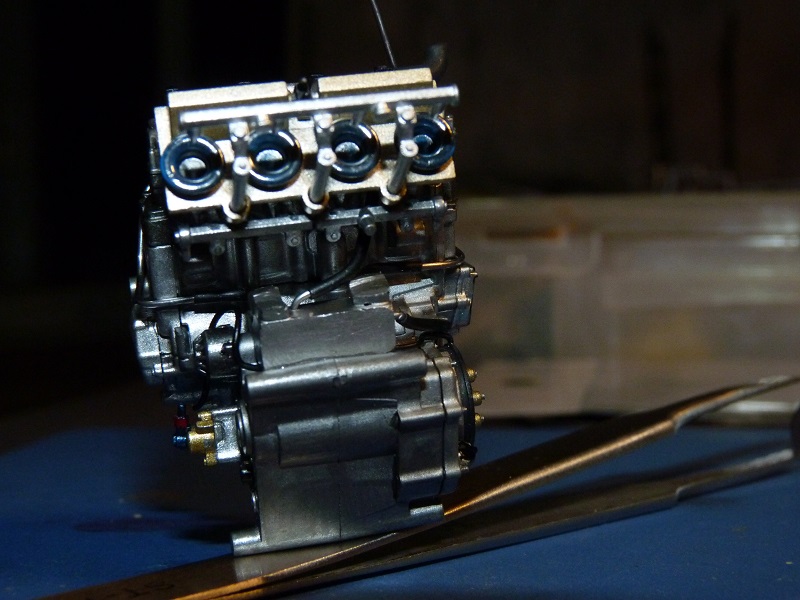 Detalhe do motor