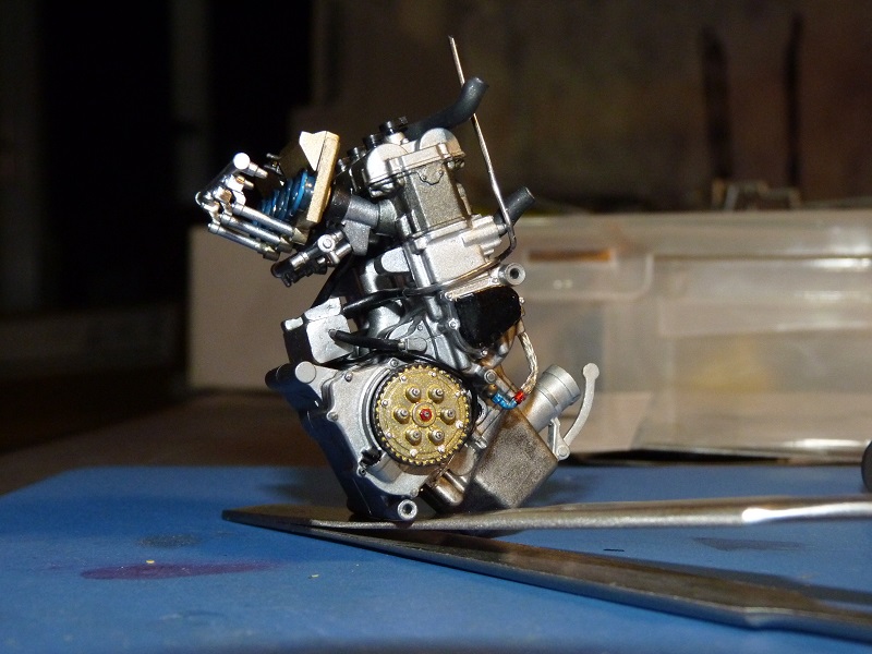 Detalhe do motor