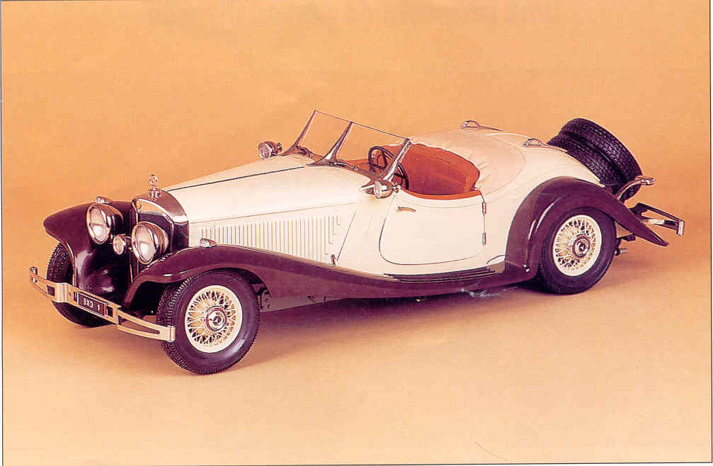 Mercedes-Benz 540K roadster 1/8