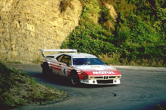 Bmw M1 campeonato françês rallys 1983
