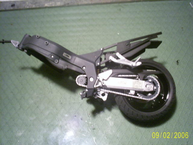 Chassis com a balança ( quadro elástico)
